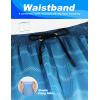 imageAPTRO 2 in 1 Mens Swim Trunks 5quot Quick Dry Swim Shorts Bathing Suit Swim Trunks with Zipper PocketsW06dark Blue