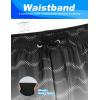 imageAPTRO 2 in 1 Mens Swim Trunks 5quot Quick Dry Swim Shorts Bathing Suit Swim Trunks with Zipper PocketsW07black