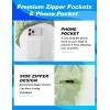 imageAPTRO 2 in 1 Mens Swim Trunks 5quot Quick Dry Swim Shorts Bathing Suit Swim Trunks with Zipper PocketsW10 Green Leaves