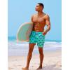 imageAPTRO Mens Swim Trunks with Compression Liner 5 Inch Bathing Suit Beach SwimsuitsH4shark