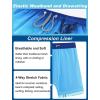 imageAPTRO Mens Swim Trunks with Compression Liner 5quot Quick Dry 2 in 1 Swimming Beach Board Shorts Bathing Suit Swimsuit SwimwearLr01 Coconut Tree Blue