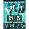 imageAPTRO Mens Swim Trunks with Compression Liner 5quot Quick Dry 2 in 1 Swimming Beach Board Shorts Bathing Suit Swimsuit SwimwearLr02 Coconut Tree Green