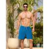imageAPTRO Mens Swim Trunks with Compression Liner 5quot Quick Dry 2 in 1 Swimming Beach Board Shorts Bathing Suit Swimsuit SwimwearLr08 Navy