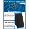 imageAPTRO Mens Swim Trunks with Compression Liner 5quot Quick Dry 2 in 1 Swimming Beach Board Shorts Bathing Suit Swimsuit SwimwearLr08 Navy