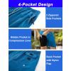 imageAPTRO Mens Swim Trunks with Compression Liner 5quot Quick Dry 2 in 1 Swimming Beach Board Shorts Bathing Suit Swimsuit SwimwearLr08 Navy
