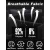 imageAPTRO Mens Swim Trunks with Compression Liner 5quot Quick Dry 2 in 1 Swimming Beach Board Shorts Bathing Suit Swimsuit SwimwearLr09 Black