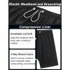 imageAPTRO Mens Swim Trunks with Compression Liner 5quot Quick Dry 2 in 1 Swimming Beach Board Shorts Bathing Suit Swimsuit SwimwearLr09 Black
