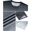imageAPTRO Mens Athletic TShirts Quick Dry Running Workout Shirts Short Sleeve Activewear Crew Neck Gym Tee TopsBlack