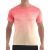 imageAPTRO Mens Athletic TShirts Quick Dry Running Workout Shirts Short Sleeve Activewear Crew Neck Gym Tee TopsOrangepink
