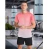 imageMens Athletic TShirt Performance Gym Shirt Quick Dry Moisture Wicking Running Workout Short Sleeve TopsPink