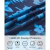 imageAPTRO Golf Shirts for Men Moisture Wicking Hawaiian Polo Shirts Dry Fit with Print and Short SleeveP05 Navy Flower