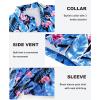 imageAPTRO Golf Shirts for Men Moisture Wicking Hawaiian Polo Shirts Dry Fit with Print and Short SleeveP10 Flamingo