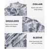 imageAPTRO Golf Shirts for Men Moisture Wicking Hawaiian Polo Shirts Dry Fit with Print and Short SleeveP12 Gray