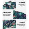 imageAPTRO Golf Shirts for Men Moisture Wicking Hawaiian Polo Shirts Dry Fit with Print and Short SleeveP16 Navy Flamingo