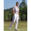 imageAPTRO Golf Shirts for Men Moisture Wicking Hawaiian Polo Shirts Dry Fit with Print and Short SleeveP76 Flag