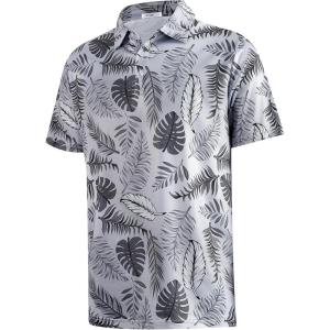 imageAPTRO Golf Shirts for Men Moisture Wicking Hawaiian Polo Shirts Dry Fit with Print and Short SleeveP12 Gray