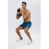 imageAPTRO Mens Swim Trunks 5 inch Board Shorts Quick Dry Bathing Suits with Mesh Lining Beach Swim Shorts with Zipper PocketsPeacock Blue