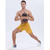 imageAPTRO Mens Swim Trunks 5 inch Board Shorts Quick Dry Bathing Suits with Mesh Lining Beach Swim Shorts with Zipper PocketsYellow