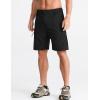 imageAPTRO Mens Cargo Shorts 9quot Golf Hiking Work Quick Dry Lightweight Shorts with 5 Zipper PocketsA01black