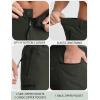 imageAPTRO Mens Cargo Shorts 9quot Golf Hiking Work Quick Dry Lightweight Shorts with 5 Zipper PocketsA04army Green