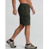 imageAPTRO Mens Cargo Shorts 9quot Golf Hiking Work Quick Dry Lightweight Shorts with 5 Zipper PocketsA04army Green