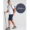 imageAPTRO Mens Cargo Shorts 9quot Golf Hiking Work Quick Dry Lightweight Shorts with 5 Zipper PocketsA06navy Blue