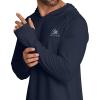imageAPTRO Mens UPF 50 Sun Protection Long Sleeve Hoodie Shirts UV Outdoor Fishing Shirts SPF Rash Guard Shirts for MenMs25 Dark Blue