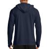 imageAPTRO Mens UPF 50 Sun Protection Long Sleeve Hoodie Shirts UV Outdoor Fishing Shirts SPF Rash Guard Shirts for MenMs25 Dark Blue