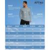 imageAPTRO Mens UPF 50 Sun Protection Long Sleeve Hoodie Shirts UV Outdoor Fishing Shirts SPF Rash Guard Shirts for MenMs28 Light Grey