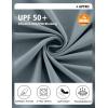 imageAPTRO Mens UPF 50 Sun Protection Long Sleeve Hoodie Shirts UV Outdoor Fishing Shirts SPF Rash Guard Shirts for MenMs28 Light Grey
