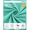 imageAPTRO Mens UPF 50 Sun Protection Long Sleeve Hoodie Shirts UV Outdoor Fishing Shirts SPF Rash Guard Shirts for MenMs29 Mint Green