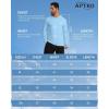 imageAPTRO Mens UPF 50 Sun Protection Long Sleeve Hoodie Shirts UV Outdoor Fishing Shirts SPF Rash Guard Shirts for MenMs30 Light Blue