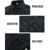 image:imageAPTRO Mens Casual Dress Shirts Quick Dry Short Sleeve Button Down Summer Stylish ShirtsDs01 Black