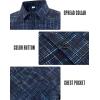 image:imageAPTRO Mens Casual Dress Shirts Quick Dry Short Sleeve Button Down Summer Stylish ShirtsDs02 Navy
