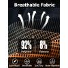 image:imageAPTRO Mens Swim Trunks 9 inch Bathing Suit Board Shorts with Zipper Pockets Swimming Swimsuit Beach Shorts Big and TallLr Black Orange