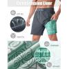 image:imageAPTRO 2 in 1 Mens Swim Trunks 7 Mens Bathing Suit Board Shorts with Zipper Pockets Quick Dry Swim ShortsA2 Gray