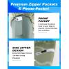 image:imageAPTRO Mens Swim Trunks with Compression Liner 5 Quick Dry Bathing Suit Swim Shorts with Zipper Pockets Board Shorts SwimsuitW04army Green