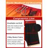 image:imageAPTRO Mens Swim Trunks with Compression Liner 5 inch Inseam Quick Dry 2 in 1 Swimming Board Shorts Beach with Zipper PocketsLr03 Coconut Tree Orange