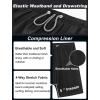 image:imageAPTRO Mens Swim Trunks with Compression Liner 5 inch Inseam Quick Dry 2 in 1 Swimming Board Shorts Beach with Zipper PocketsLr09 Black