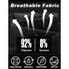 image:imageAPTRO Mens Swim Trunks with Compression Liner 5 inch Inseam Quick Dry 2 in 1 Swimming Board Shorts Beach with Zipper PocketsLr09 Black