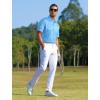 image:imageAPTRO Golf Shirts for Men Moisture Wicking Hawaiian Polo Shirts Dry Fit with Print and Short SleeveS03 Lake Blue
