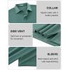 image:imageAPTRO Golf Shirts for Men Moisture Wicking Hawaiian Polo Shirts Dry Fit with Print and Short SleeveS09 Teal