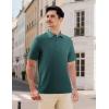 image:imageAPTRO Golf Shirts for Men Moisture Wicking Hawaiian Polo Shirts Dry Fit with Print and Short SleeveS09 Teal