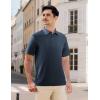 image:imageAPTRO Golf Shirts for Men Moisture Wicking Hawaiian Polo Shirts Dry Fit with Print and Short SleeveS10 Navy