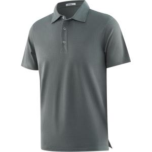image:imageAPTRO Golf Shirts for Men Moisture Wicking Hawaiian Polo Shirts Dry Fit with Print and Short SleeveS07 Charcoal