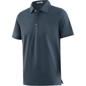 image:imageAPTRO Golf Shirts for Men Moisture Wicking Hawaiian Polo Shirts Dry Fit with Print and Short SleeveS10 Navy