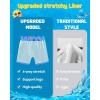 image:imageAPTRO 2 in 1 Boys Swim Trunks Quick Dry Kids Bathing Suits Zipper Pockets Board Shorts 516YG11 Ice Cream