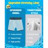 image:imageAPTRO 2 in 1 Boys Swim Trunks Quick Dry Kids Bathing Suits Zipper Pockets Board Shorts 516YG13 Coconut Tree