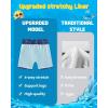 image:imageAPTRO 2 in 1 Boys Swim Trunks Quick Dry Kids Bathing Suits Zipper Pockets Board Shorts 516YG14 Green Game
