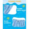 image:imageAPTRO 2 in 1 Boys Swim Trunks Quick Dry Kids Bathing Suits Zipper Pockets Board Shorts 516YG16 Pineapple 01